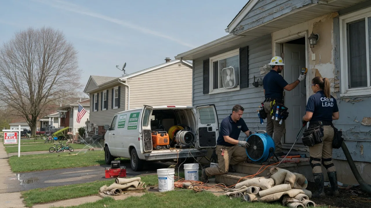 Flood Cleanup in Trenton, MI near me